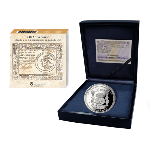 250 ANIV. EEUU - FIRST DOLLAR 8 REALES