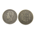 5 Pesetas Amadeo I 1871