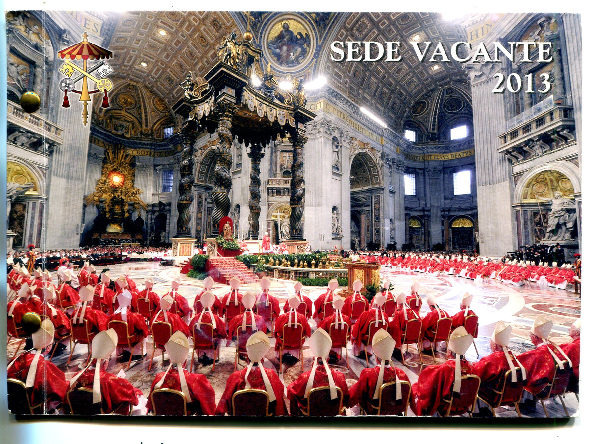 Vaticano 2013: busta filatelico-numismatica "Sede Vacante"