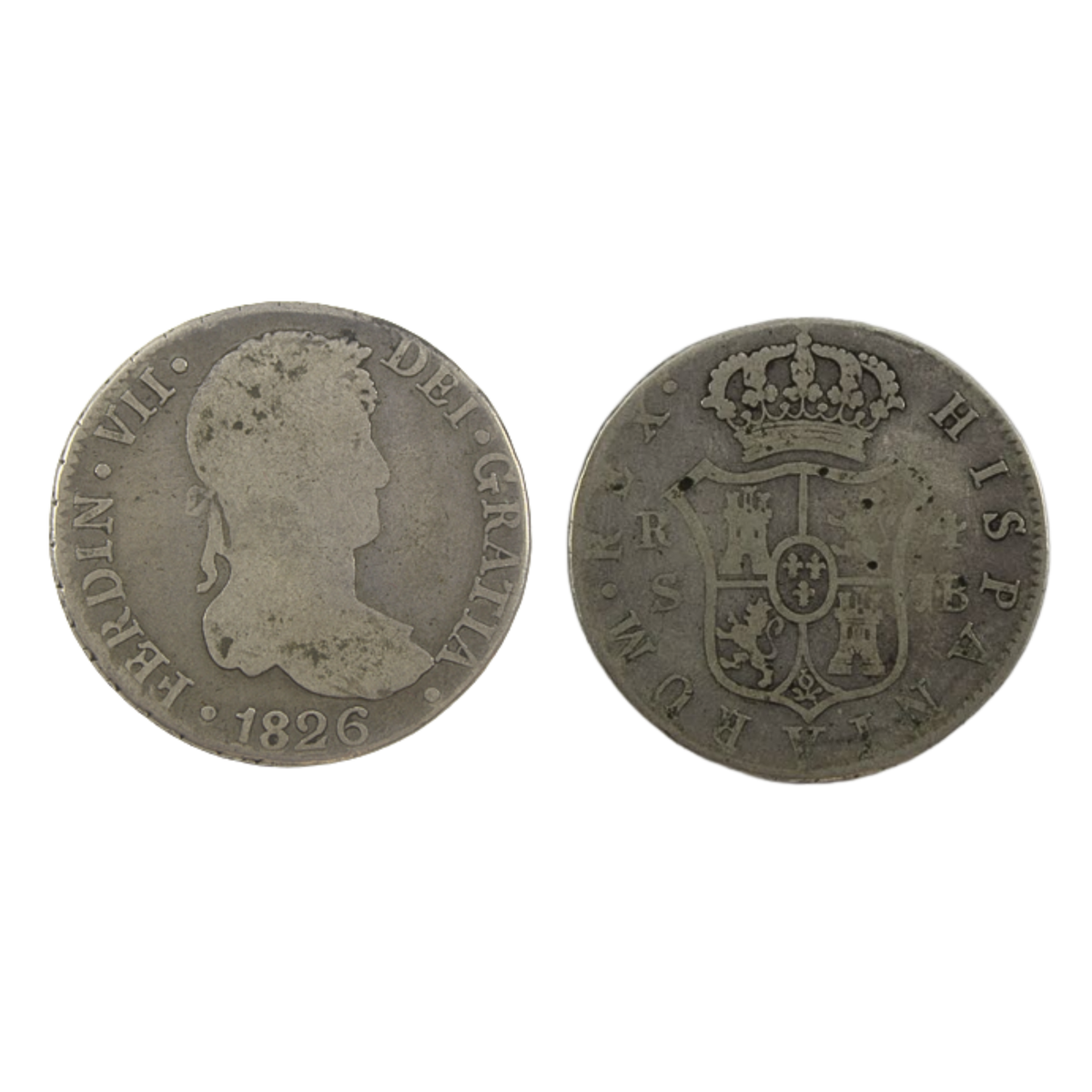 4 Reales Fernando VII 1826 – Ceca de Sevilla