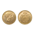 25 Pesetas de Alfonso XII - 1877