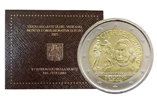 2€ Vaticano Pietro Perugino