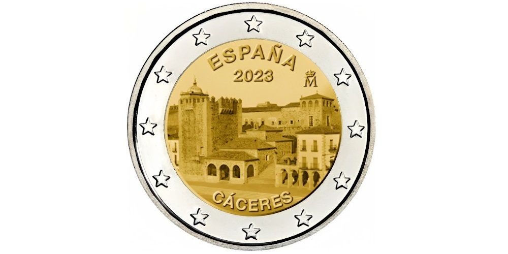 2€ España Caceres 2023