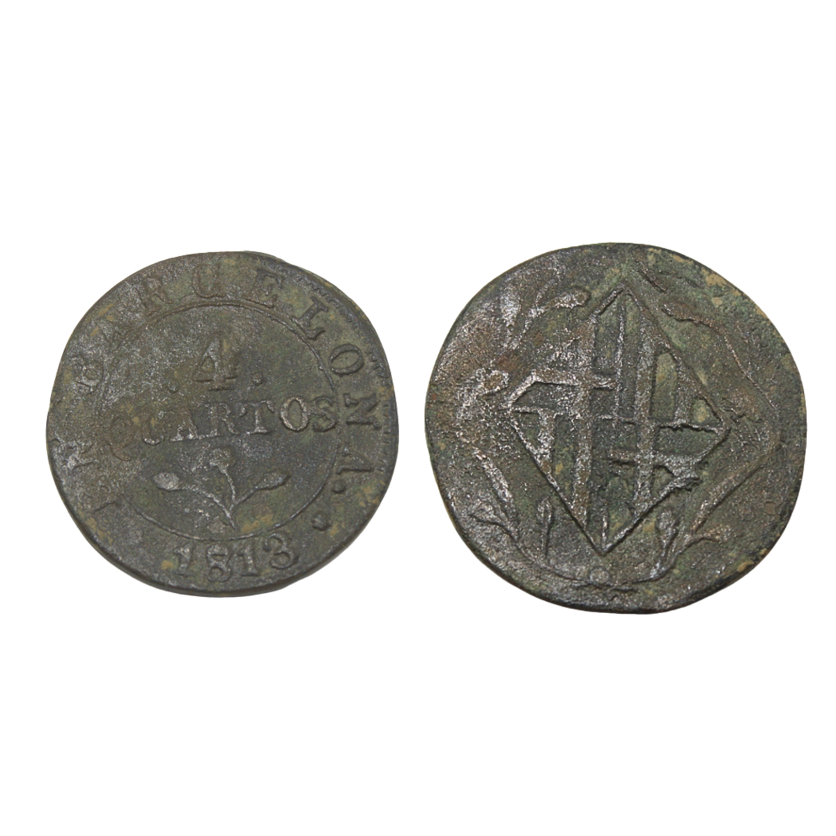 4 Cuartos - Barcelona - Jose Bonaparte - 1813