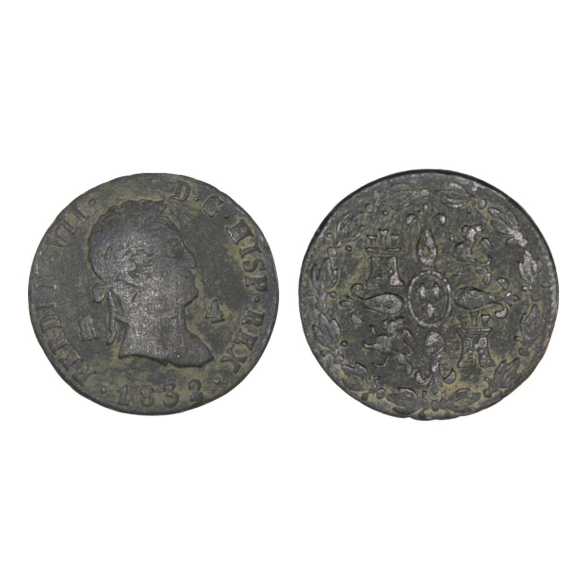 4 Maravedis - Fernando VII - 1832