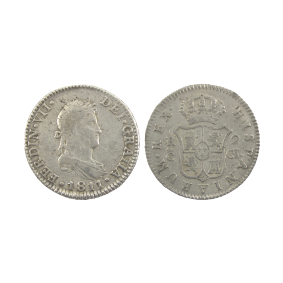 2 Reales - Fernando VII - 1812 (Cádiz