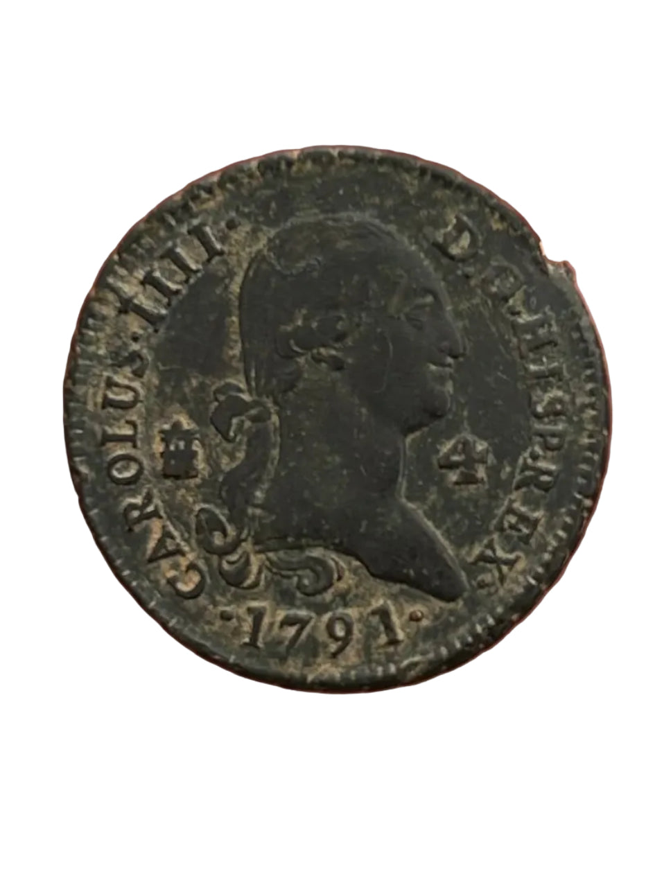 4 Maravedís- Carlos IV - 1791