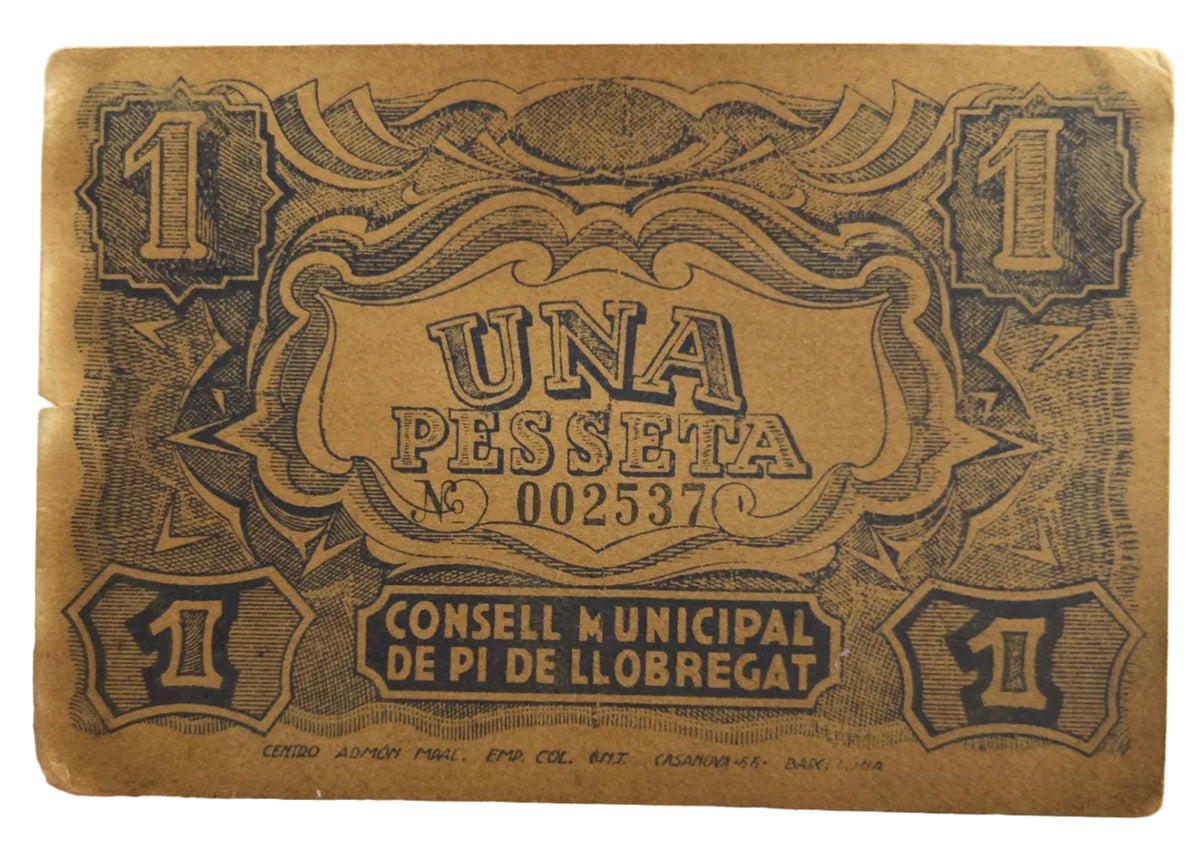 1 Peseta - Llobregat