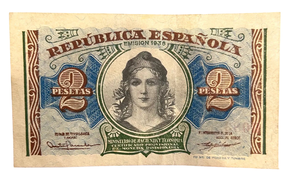 2 Pesetas - República Española