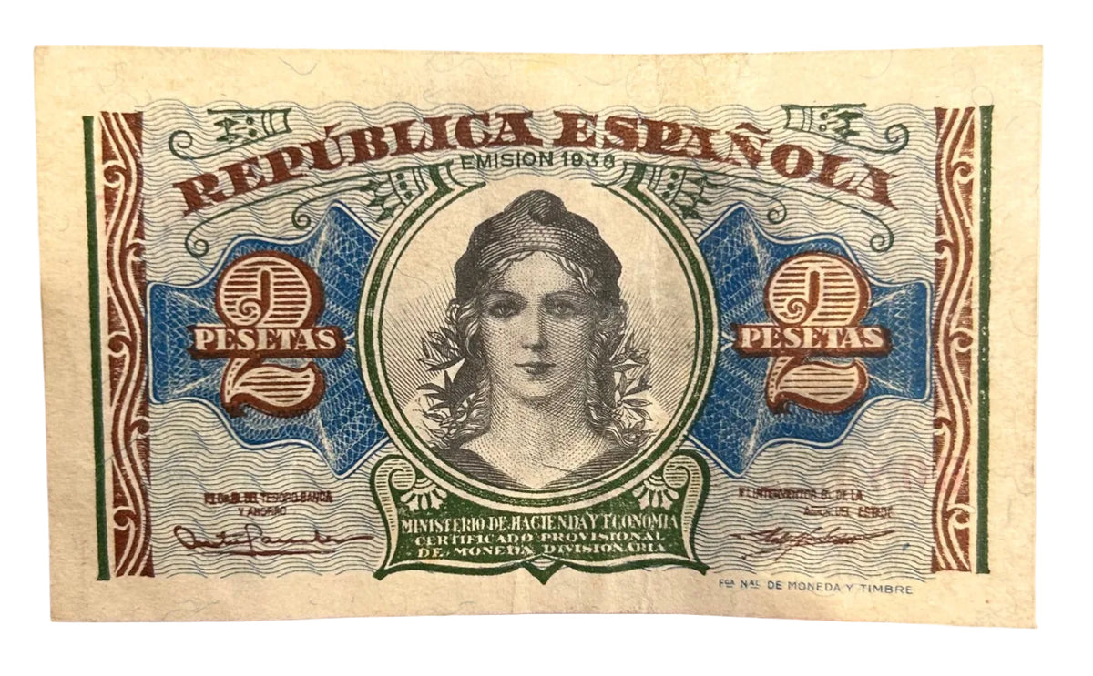 2 Pesetas - República Española