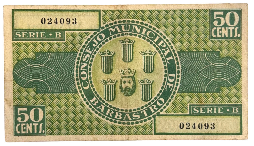 50 céntimos- Barbastro