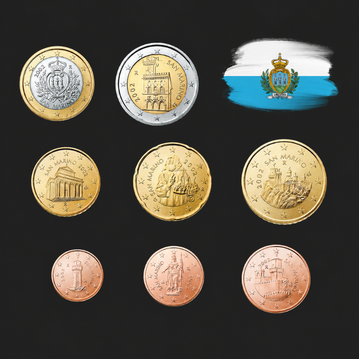 Serie completa. San Marino