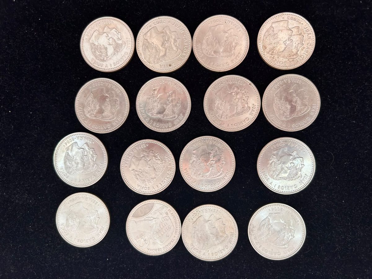 lote 16 monedas 12€