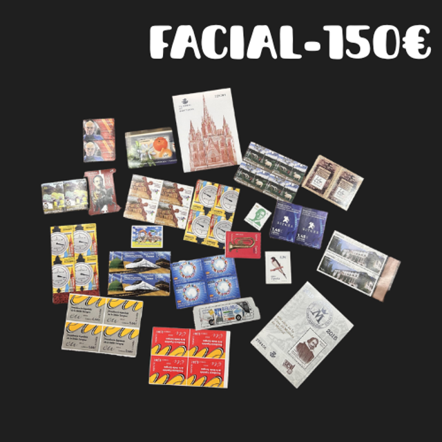 LOTE DE SELLOS DE FRANQUEO (FACIAL 150€)