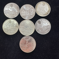 Lote monedas 2000 pesetas y 1 de 3€