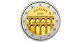 2€ España Acueducto de Segovia 2016