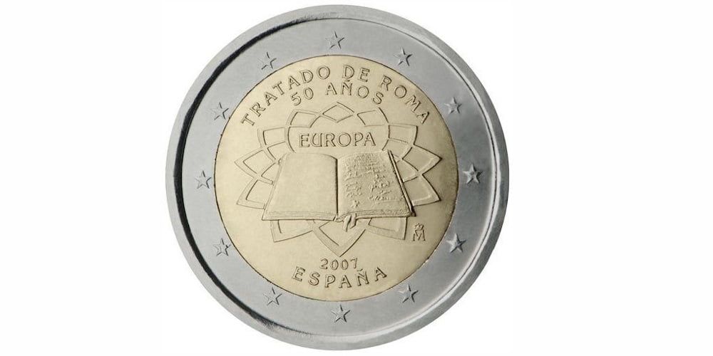 2€ España Tratado de Roma 2007