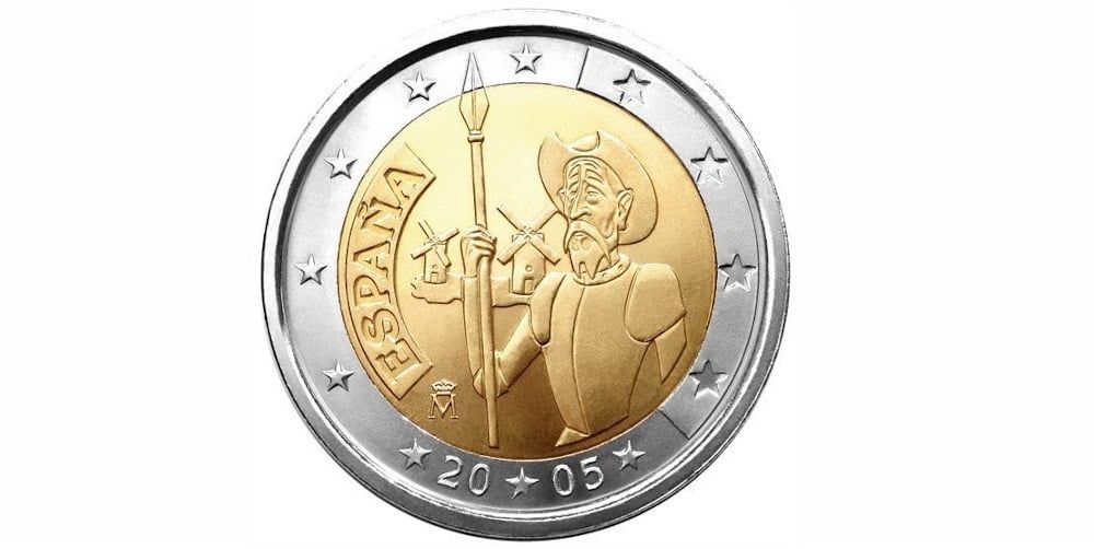 2€ España Quijote 2005