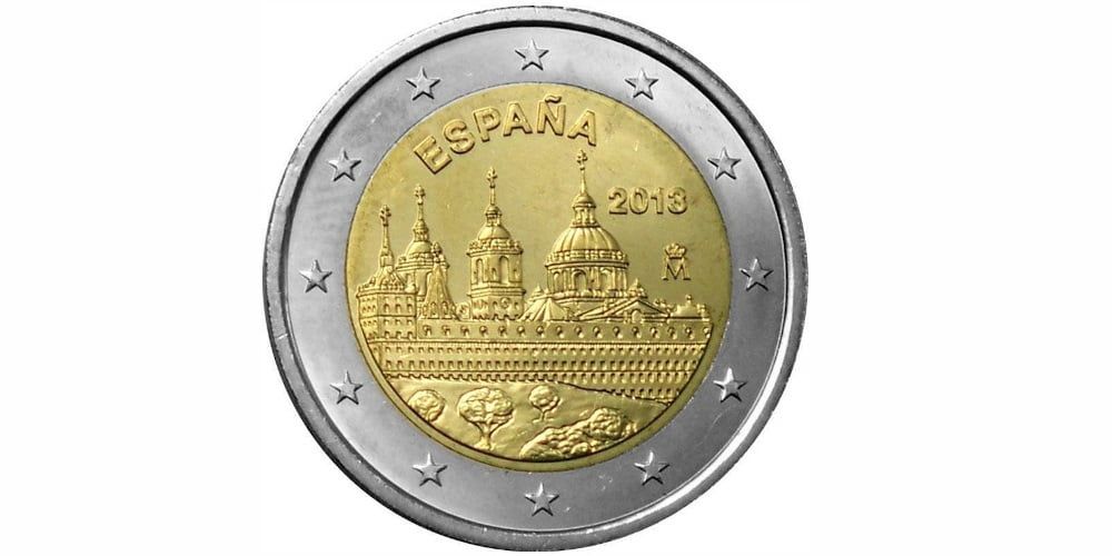 2€ España El Escorial 2013