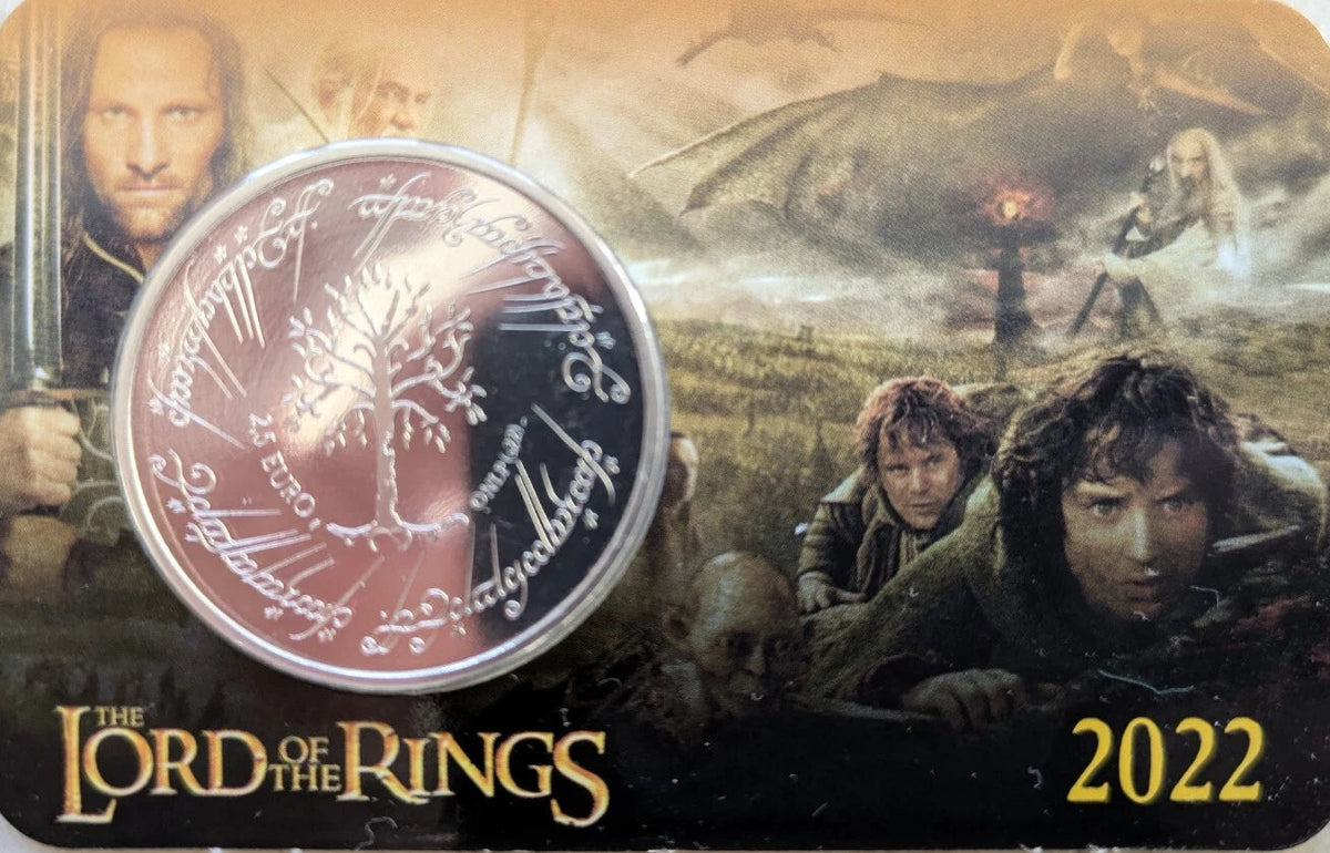 2,5€ Malta 2022 El Señor de los Anillos