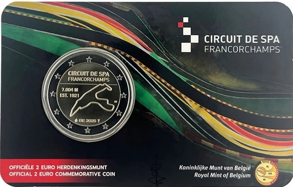 BELGICA 2025 2€ CIRCUITO DE SPA